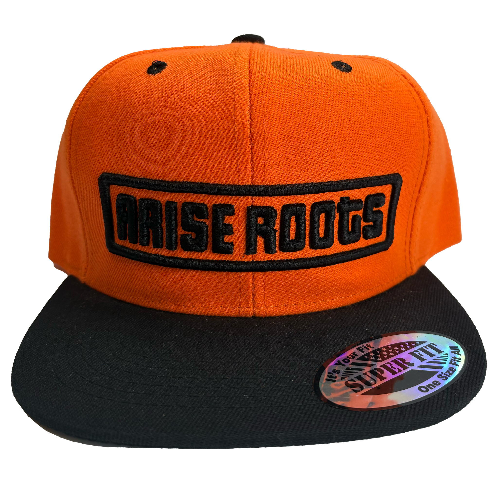 Orange / Black Snapback