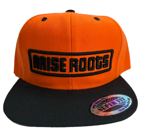Orange / Black Snapback