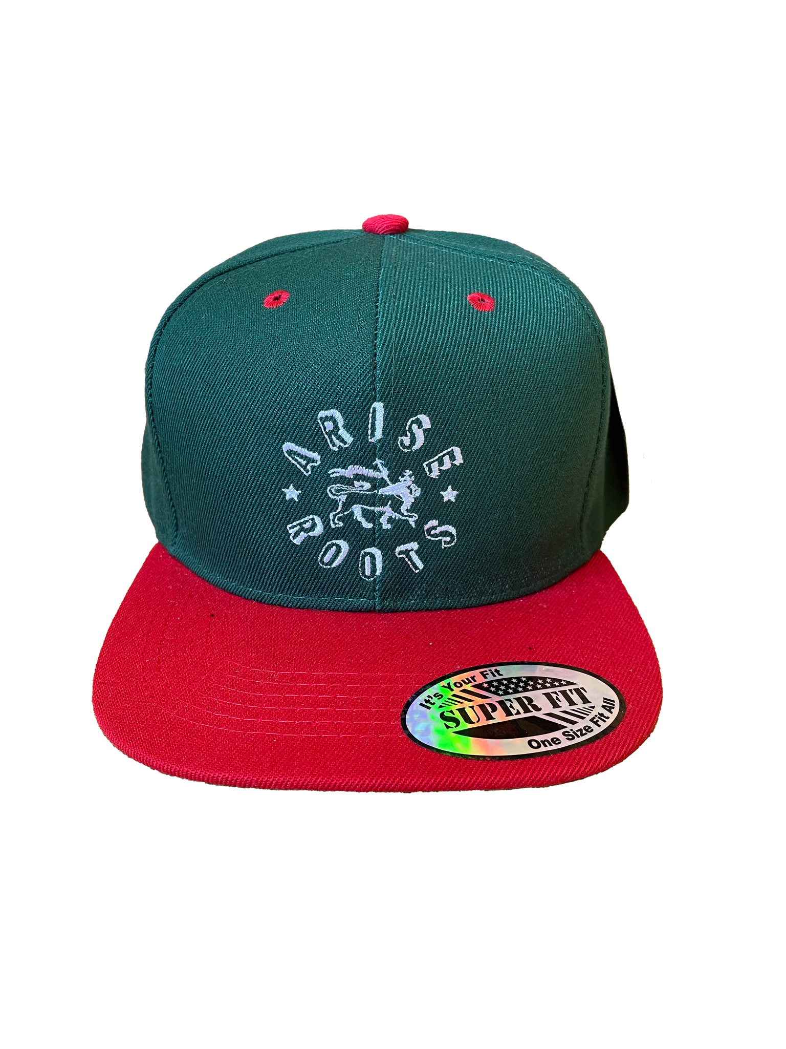 Lion Snapback Kelly Green w/ Red Bill